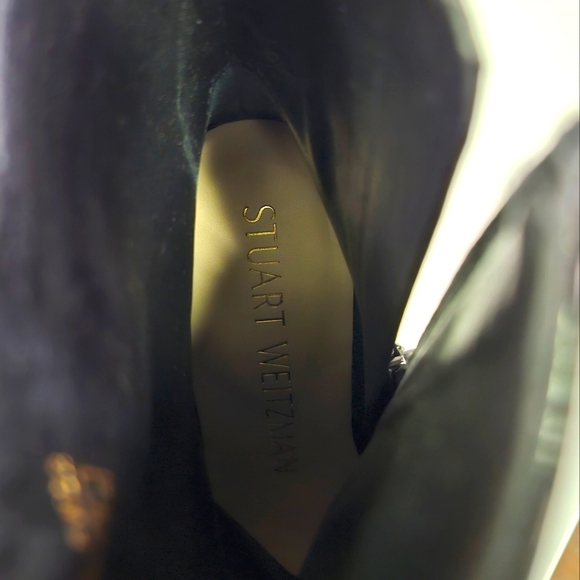 Stuart Weitzman Lucite 100 wedge booties size 4B - Picture 8 of 12